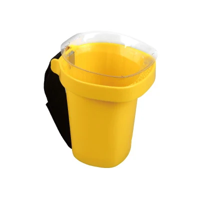 MSN Yellow Plastic Paint Bucket with Liner for Packing Paint Paint Accessories